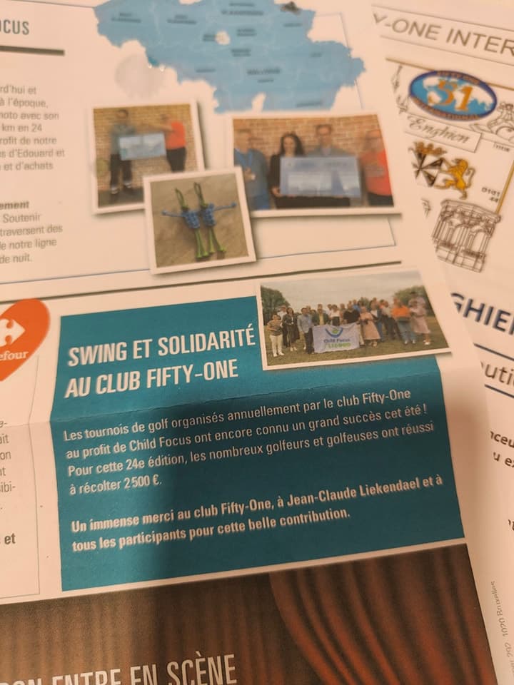 Mise en lumière des actions du Fifty-One Club